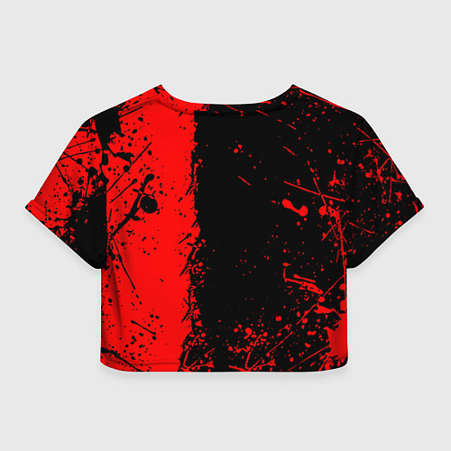 Женский топ Linkin park краски всплеск текстура / 3D-принт – фото 2