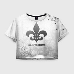 Женский топ Saints Row - white gradient