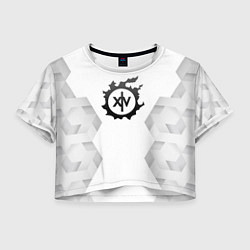 Женский топ Final Fantasy white poly