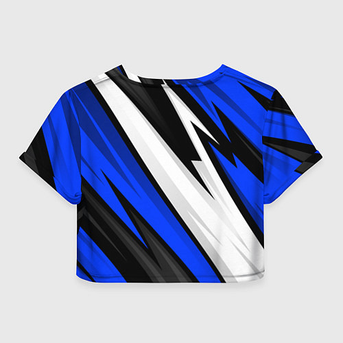 Женский топ Exeed - blue sport / 3D-принт – фото 2