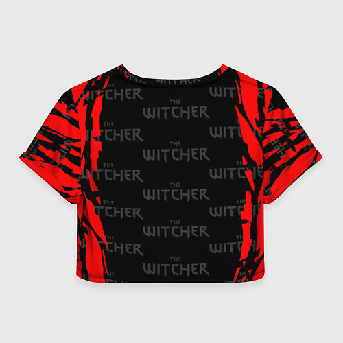 Женский топ Ведьмак - волк / 3D-принт – фото 2