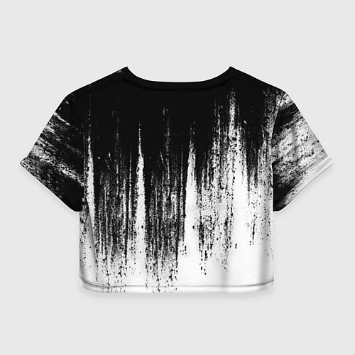 Женский топ Нирвана потёки грязи / 3D-принт – фото 2