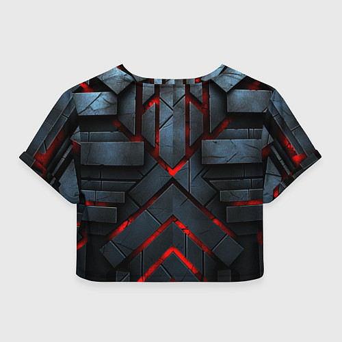 Женский топ Kingdom Come Deliverance 2 каменные плиты / 3D-принт – фото 2