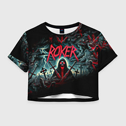 Женский топ Roker - blood in the ground