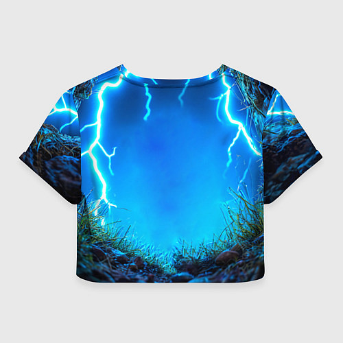Женский топ Овечка в разрядах молнии / 3D-принт – фото 2