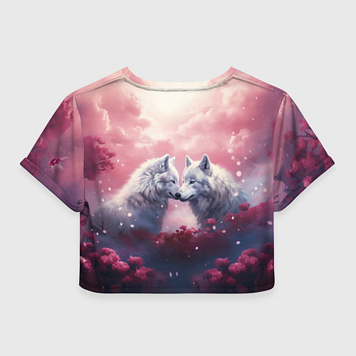 Женский топ Вольчия связь / 3D-принт – фото 2