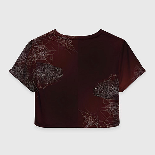 Женский топ Паук тарантул на паутине / 3D-принт – фото 2
