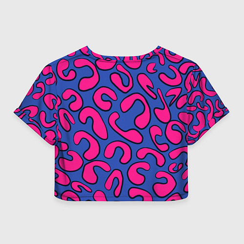 Женский топ Цветные каракули / 3D-принт – фото 2