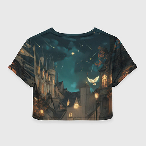 Женский топ Гарри Поттер и замки / 3D-принт – фото 2