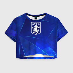 Женский топ Aston Villa blue poly