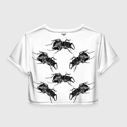 Женский топ Mezzanine album / 3D-принт – фото 2