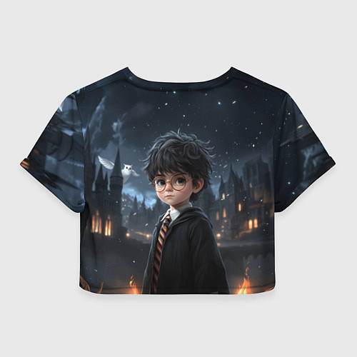Женский топ Серьезный Гарри Поттер / 3D-принт – фото 2