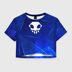 Женский топ Bleach blue poly