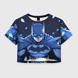 Женский топ Бэтмен в синем цвете