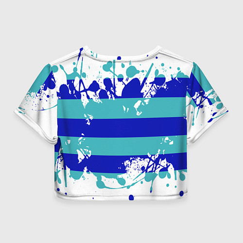 Женский топ Капли краски / 3D-принт – фото 2