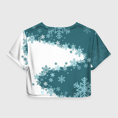 Женский топ Сноуборд это жизнь / 3D-принт – фото 2