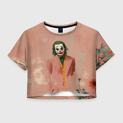 Женский топ Джокер персиковый фон
