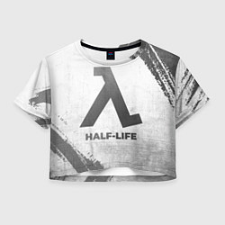 Женский топ Half-Life - white gradient