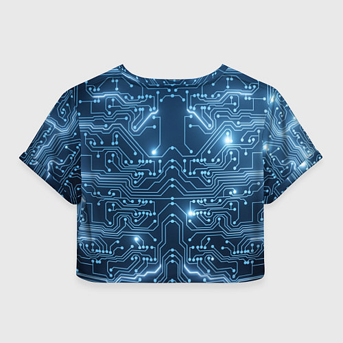 Женский топ Системная плата / 3D-принт – фото 2