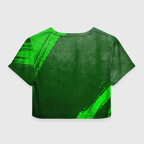 Женский топ Nickelback - green gradient / 3D-принт – фото 2