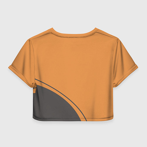 Женский топ Пять спортивных кроликов / 3D-принт – фото 2