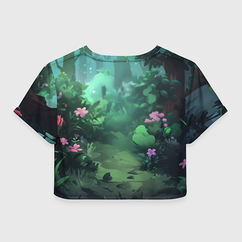 Женский топ Единорожка с розовой гривой / 3D-принт – фото 2