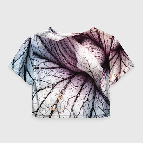 Женский топ Раскрытый цветок / 3D-принт – фото 2