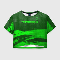 Женский топ Tottenham - green gradient посередине