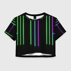 Женский топ Neon stripes