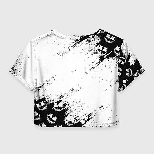 Женский топ Marshmello x Linkin park / 3D-принт – фото 2