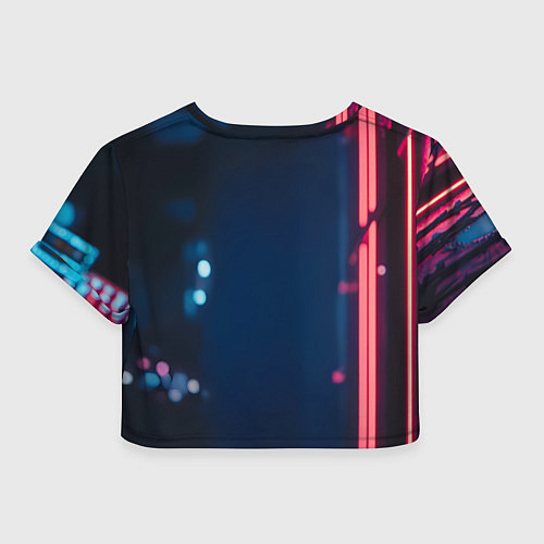 Женский топ Человек-паук с неоновыми глазами / 3D-принт – фото 2