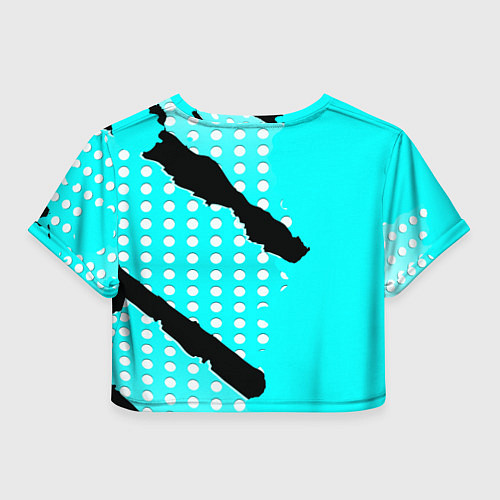 Женский топ BMW sport краски / 3D-принт – фото 2