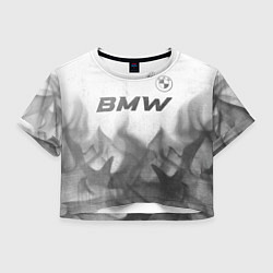 Женский топ BMW - white gradient посередине