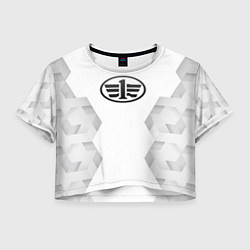 Женский топ FAW white poly