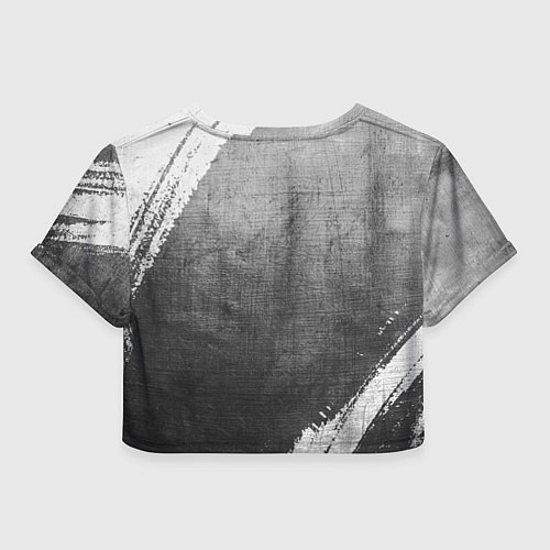 Женский топ Coldplay - grey gradient / 3D-принт – фото 2