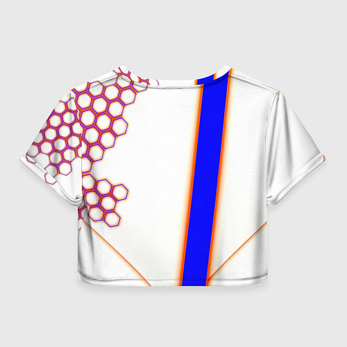 Женский топ Borussia geometry sport / 3D-принт – фото 2