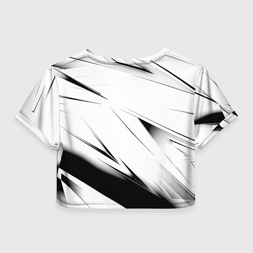 Женский топ Ведьмак stripes / 3D-принт – фото 2