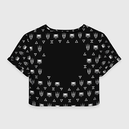 Женский топ Ведьмак логотипы / 3D-принт – фото 2