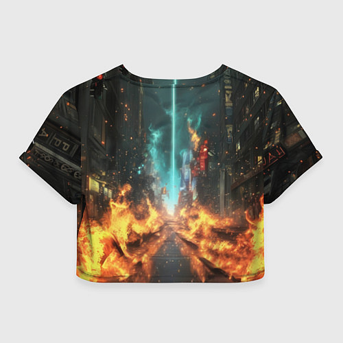 Женский топ Бэтмен эпик / 3D-принт – фото 2