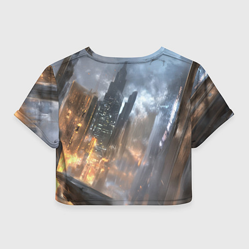 Женский топ Бэтмен - старый стиль / 3D-принт – фото 2