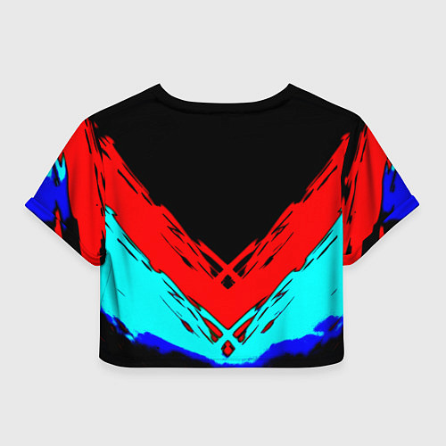 Женский топ NBA краски геометрия / 3D-принт – фото 2