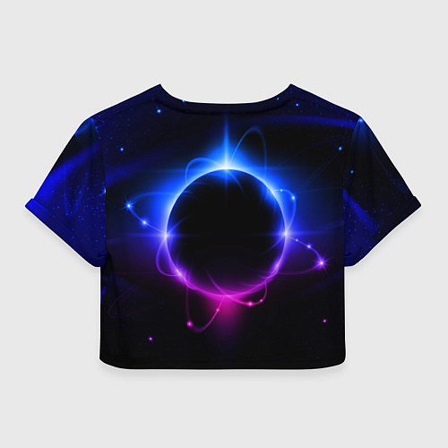 Женский топ Космонавт в луне / 3D-принт – фото 2