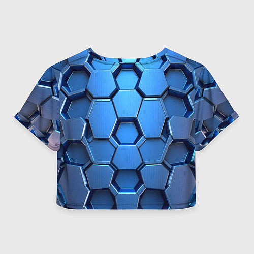 Женский топ Синий бронежилет / 3D-принт – фото 2