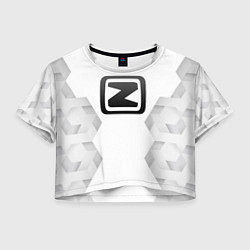 Женский топ Zotye white poly