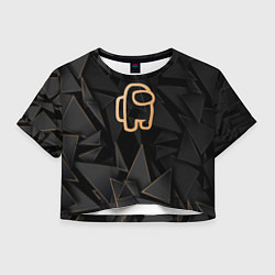 Женский топ Among Us golden poly