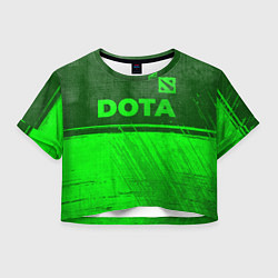 Женский топ Dota - green gradient посередине