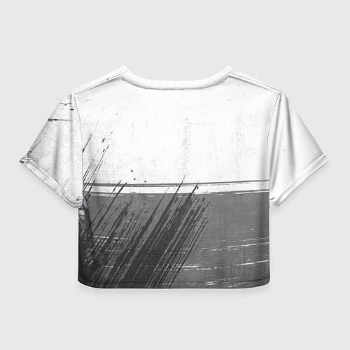 Женский топ Queen - white gradient посередине / 3D-принт – фото 2