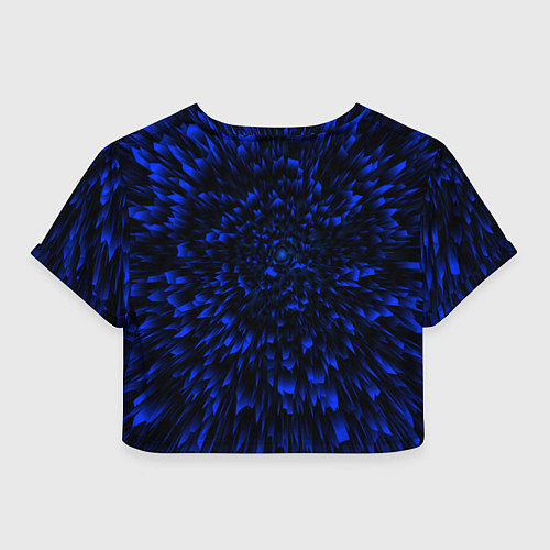 Женский топ David Bowie blue energy / 3D-принт – фото 2