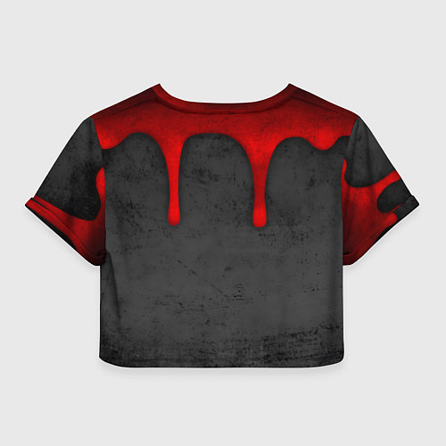 Женский топ Сектор газа - рок жив / 3D-принт – фото 2