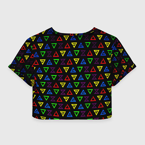 Женский топ Dota pattern witcher / 3D-принт – фото 2